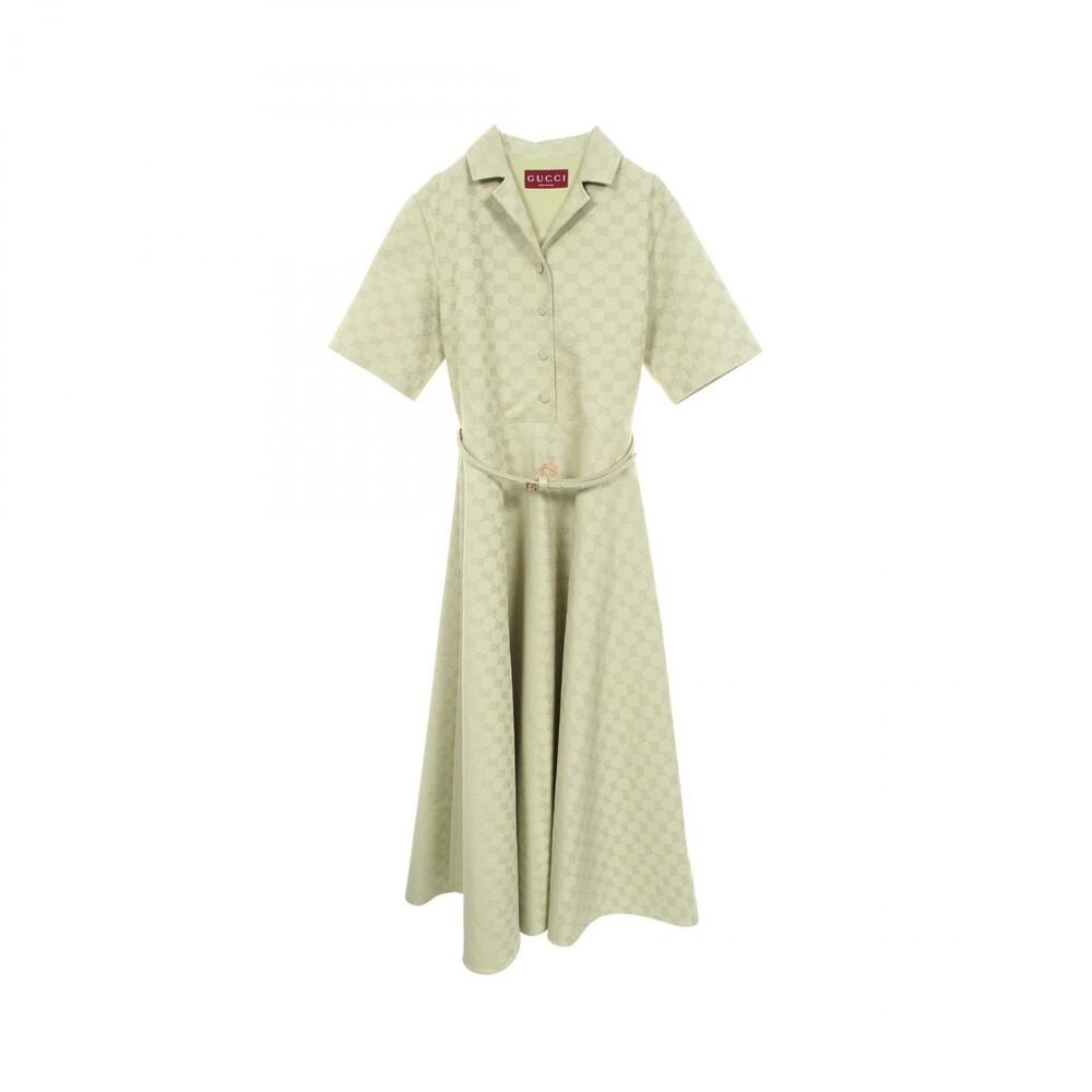 Gucci Gg Pattern Dress Cotton Polyester #279654G12B